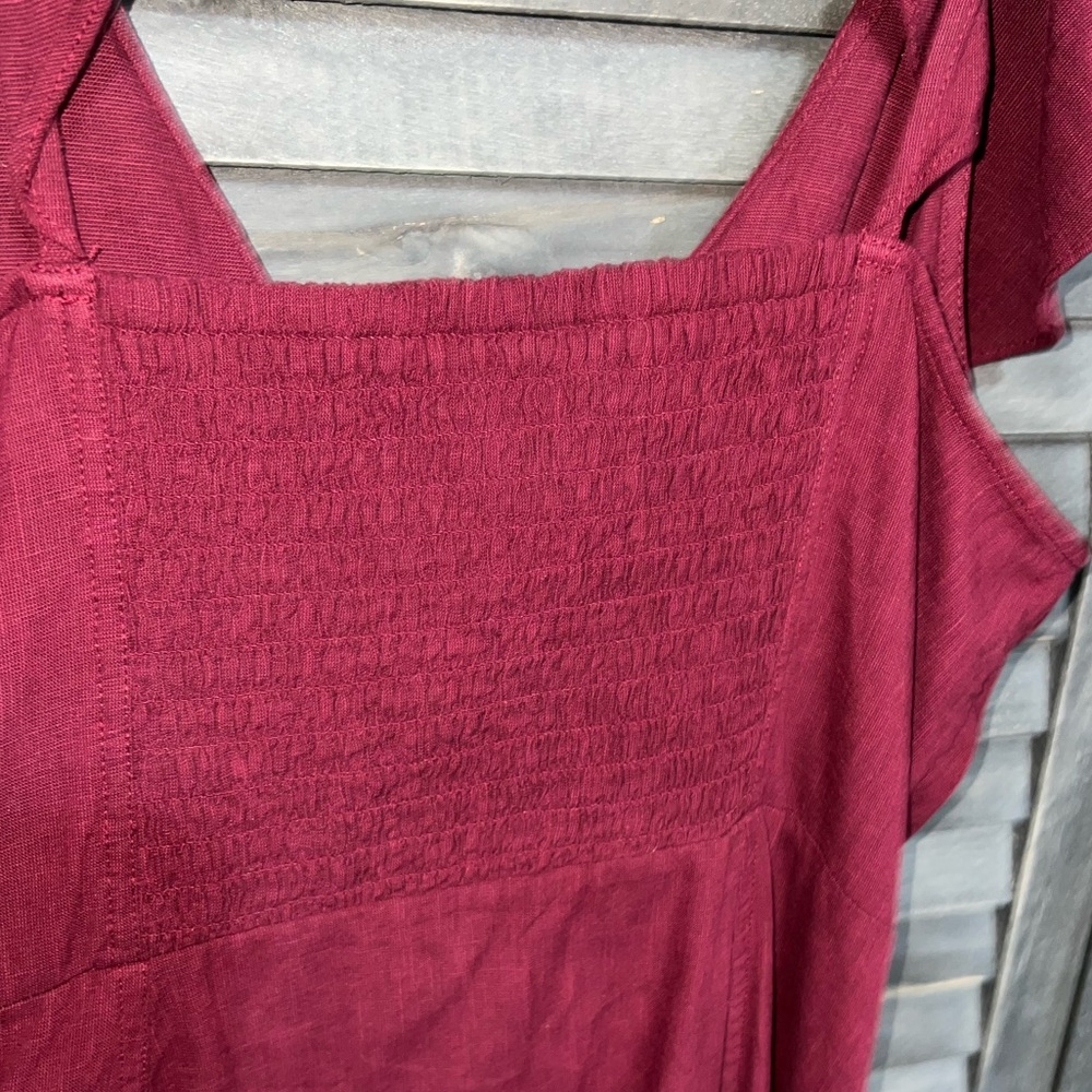 Universal Thread Red Ruffle Dress - Picture 4 of 7